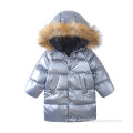 Kid'S Down Coat Children's Down Jacket With Big Fur Collar Factory